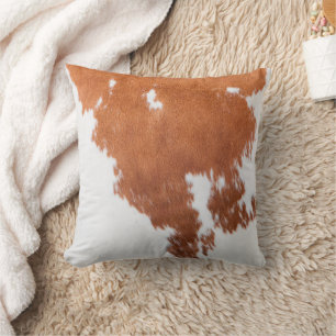 Luxus Cowhide Animal Skin Print Kissen