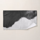 Luxus Cowhide Animal Skin   PrintThrow Kissen Badhandtuch Set (Handtuch)