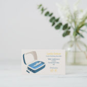 Luxus Cruise Booking Business Card Visitenkarte (Stehend Vorderseite)