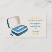 Luxus Cruise Booking Business Card Visitenkarte (Vorderseite)