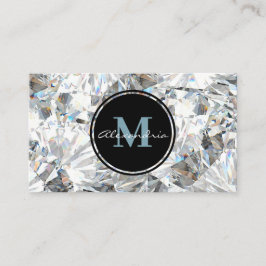 Luxus Crystal Jewel Gem Design Business Card Visitenkarte