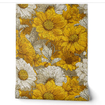 Luxus-Daisy-Druck stilvolle Boho-Wohnkultur