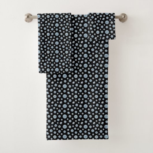 Luxus-Diamant-Edelstein-Handtuch-Set Badhandtuch Set (Insitu)