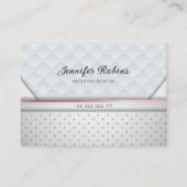 Luxus Diamond Formen Visitenkarte (Vorderseite)