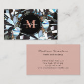 Luxus Diamond Jewel Gem Design Visitenkarte (Vorne/Hinten)