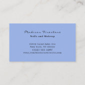 Luxus Diamond Jewel Gem Design Visitenkarte (Rückseite)