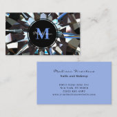 Luxus Diamond Jewel Gem Design Visitenkarte (Vorne/Hinten)
