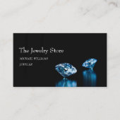Luxus Diamonds Jeweler Juwelier Store Visitenkarte (Vorderseite)