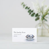 Luxus Diamonds Jeweler Juwelier Store Visitenkarte (Stehend Vorderseite)