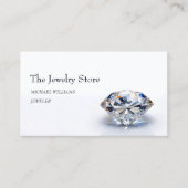 Luxus Diamonds Jeweler Juwelier Store Visitenkarte (Vorderseite)