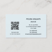 Luxus Diamonds Jeweler Juwelier Store Visitenkarte (Rückseite)