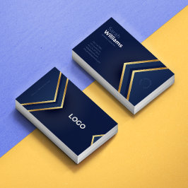 Luxus doppelseitig visitenkarte