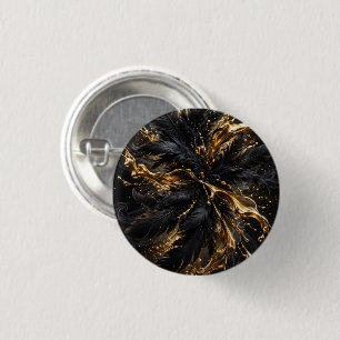 Luxus-Dunkel-Glamour-Kunst Button