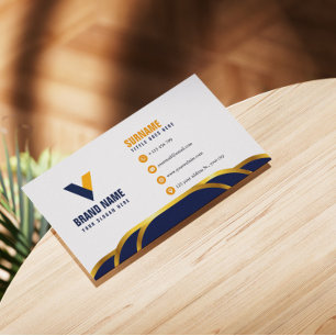 Luxus Dunkle Farbe Visitenkarte