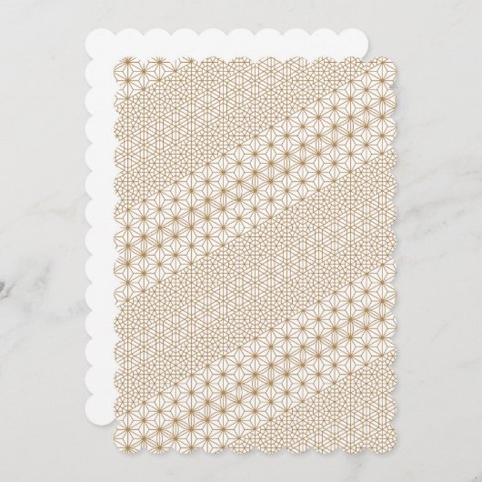 Luxus Einladung (Vorne/Hinten)