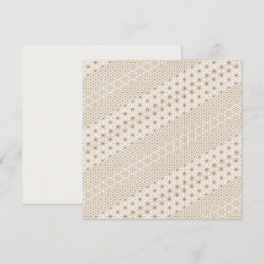 Luxus Einladung (Vorne/Hinten)