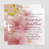 Luxus Elegant Bloom Spring Bouquet Hochzeit Einlad Einladung (Vorne/Hinten)