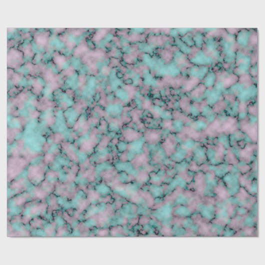 Luxus Elegant Moderner Marmor Geschenkpapier (Flach)