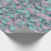 Luxus Elegant Moderner Marmor Geschenkpapier (Ecke)