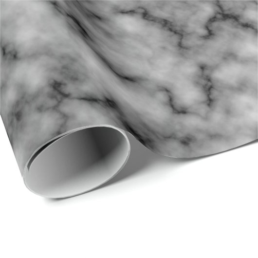 Luxus Elegant Moderner Marmor Geschenkpapier (Rolleneckpunkt)