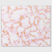 Luxus Elegant Moderner Marmor Geschenkpapier (Flach)