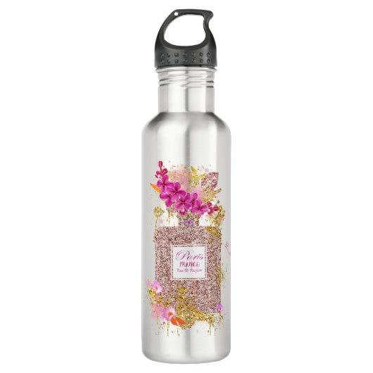 Luxus Elegant Parfüm Edelstahlflasche (Vorderseite)