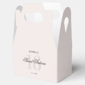 Luxus Elegant Pink Sweet 16 Geschenkschachtel (Geöffnet)