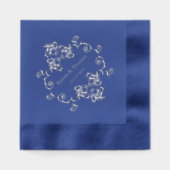 Luxus Elegante Dekorative Servietten Mit Folie (Vorderseite)