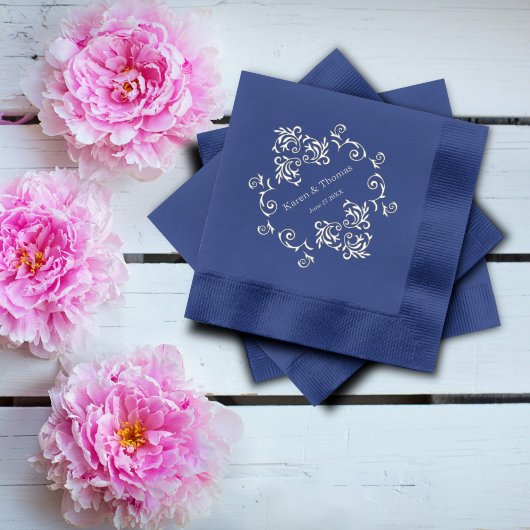 Luxus Elegante Dekorative Servietten Mit Folie