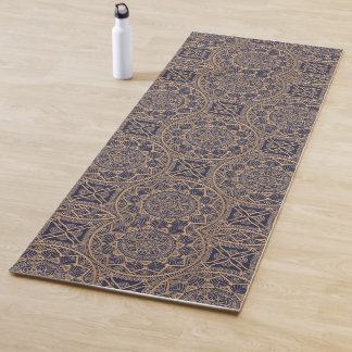 Luxus Elegante Gold Mandela Yoga Mat Yogamatte