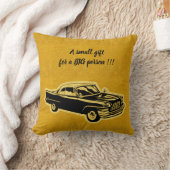 Luxus Elegante Modernes Black Gold Auto Kissen (Decke)