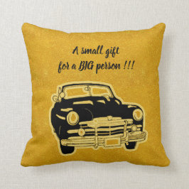 Luxus Elegante Modernes Black Gold Auto Kissen