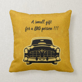 Luxus Elegante Modernes Black Gold Auto Kissen