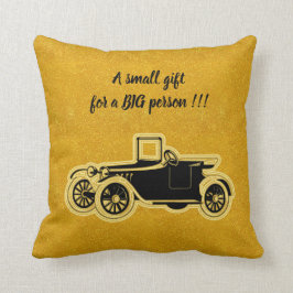 Luxus Elegante Modernes Black Gold Auto Kissen