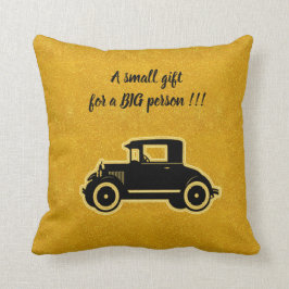 Luxus Elegante Modernes Black Gold Auto Kissen