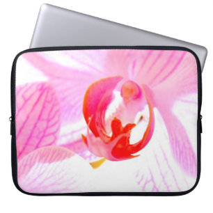 Luxus Elegante Rosa Orchideen Laptop-Hülle Laptopschutzhülle