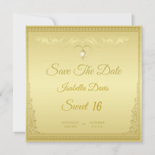 Luxus Elegante verzierte Ecke Ränder Invitati Einladung