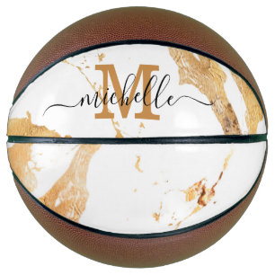 Luxus Elegantes Mit Monogramm Marmorbad Basketball