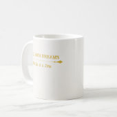 Luxus-Elfenbein-Gold-Kaffeetasse Kaffeetasse (Vorderseite Links)