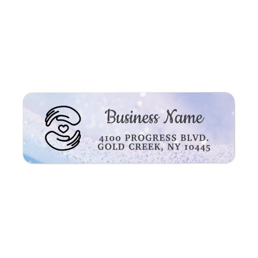 Luxus-Etsy-/Handmade-Shop-Verpackungslabel (Vorne)