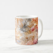 Luxus-Fantasieblüten Kaffeetasse (VorderseiteRechts)