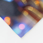 Luxus Fantasy Gemstone Abstrakt Fleecedecke (Ecke)