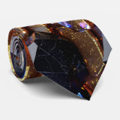Luxus Fantasy Gemstone Abstrakt Krawatte (Gerollt)