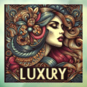 Luxus Fensteraufkleber (Blatt 3)