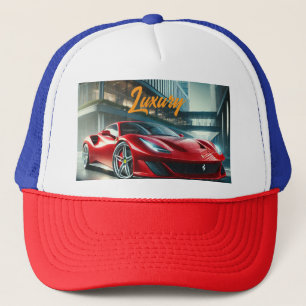 Luxus Ferrari Car Design Hat Truckerkappe