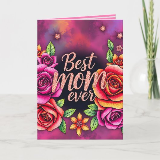 Luxus Floral Moderne Geschenksammlung Karte (Vorderseite)