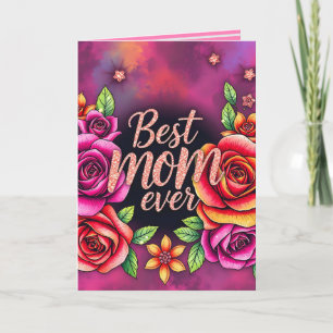 Luxus Floral Moderne Geschenksammlung Karte