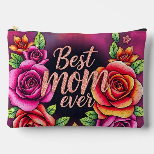 Luxus Floral Moderne Geschenksammlung Zubehörtasche (Vorderseite)