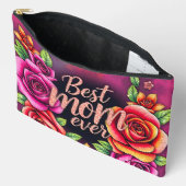 Luxus Floral Moderne Geschenksammlung Zubehörtasche (Offen)