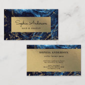 Luxus Foil Gold Goldene Visitenkarte (Vorne/Hinten)